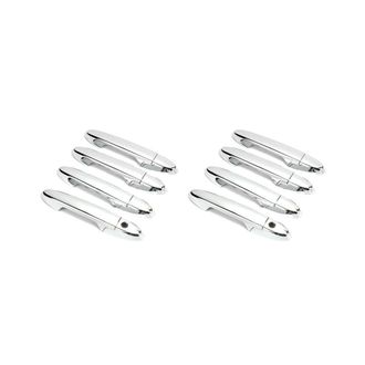 OEM 8x Embellecedores Cromados Para Manijas De Puertas Laterales Exteriores De Autom&oacute;viles City 2015-2020