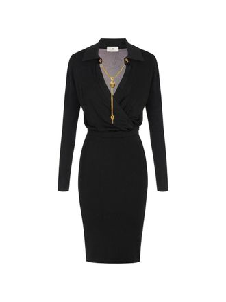 Elisabetta Franchi midi-jurk