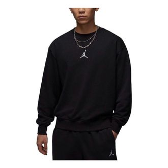 Air Jordan Brooklyn Fleece Crewneck Sweatshirt Asia Sizing Black HV1751-010