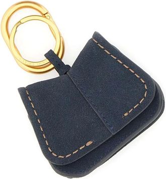 Gianni Chiarini Accessoires, Dames, Blauw, ONE Size, Leer, Helena Sleutelhanger