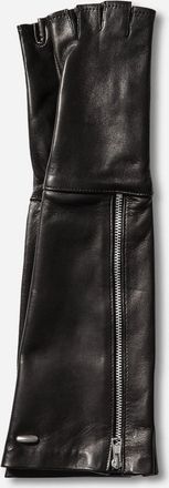 Our Legacy Zipped Dining Gloves Black