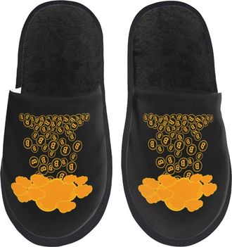 Generic Slippers Coinrain Fluffy Slippers Unisex Washable House Slipper For Party Indoor Guest M