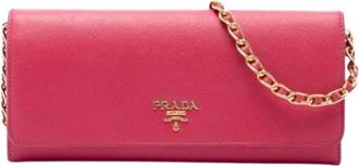 Prada Pre-owned Wallet on Chain - - Pre-owned - Donna - Rosa - ONE SIZE