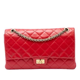 Chanel Pre-owned Vintage Flap Bag - Dames - Pre-owned - Rood - Maat: ONE Size