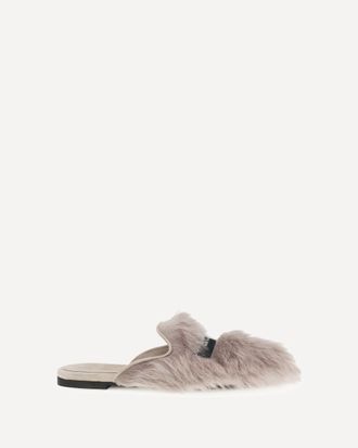 Dolce & Gabbana Mules in montone Woman 40