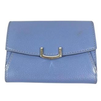 Cartier Pre-owned Wallets, unisex, Blue, Size: ONE SIZE Pre-owned Business Card Case