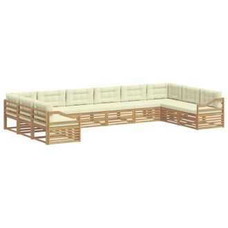 vidaXL Juegos De Sof&aacute;s 10 Uds. Vidaxl