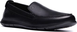 Clarks Flexway Step Slip-On in Black Smooth at Nordstrom Rack, Size 11.5