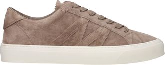 Moncler Zapatillas Monaco 2 Hombres Marr&oacute;n ante/Taupe