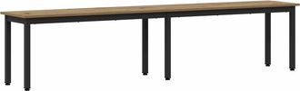 vidaXL Banco Roble Artisan 200 X 35 X 45 Cm Madera De Ingenier&iacute;a Vidaxl