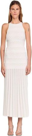 Sandro Maxi beaded dress in Ecru at Nordstrom, Size 42 Eu