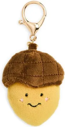 Leith Stuffed Acorn Bag Charm in Brown Multi- Gold at Nordstrom Rack