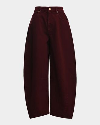 Essentiel Kokos Barrel-Leg Denim Jeans