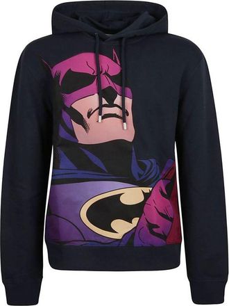 Lanvin Blue Cotton Mens Sweatshirt