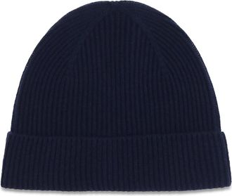 Kiton Mens Wool Beanie Hat Blu Ovis Aries E Hairbands