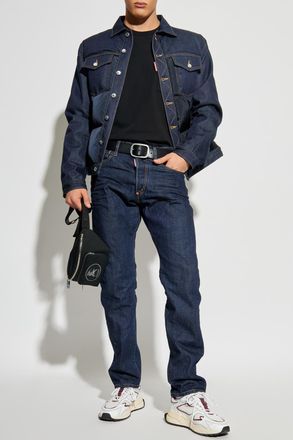 Dsquared2 2-pack Of Logo T-shirts, Mens, Black