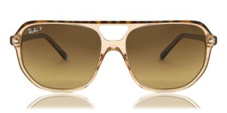 Ray-Ban RB2205 Bill One Polarized 1292M2 Mens Sunglasses Brown Size 57