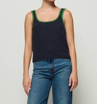 Nation Ltd Peggy Sue Tank In Navy Sky