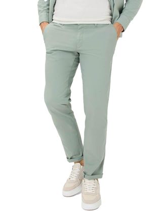 Brax Brax Pantalon groen chino effen