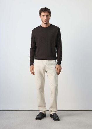 Mango Jeans Bob regular-fit grigio chiaro/pastello - Uomo - 44 - MANGO MAN