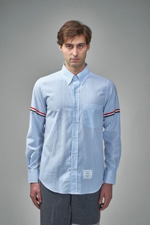 Thom Browne Madras Cotton Armband Shirt