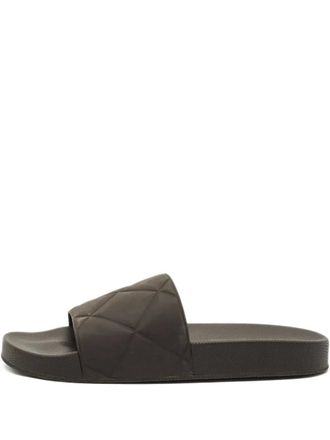 Bottega Veneta brown slides