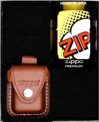 OEM Encendedor Zippo Comic Design Set De Regalo N.&ordm; 2