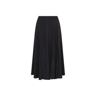 Maliparmi Maliparmi - Pure Cady Rok - Dames - Rokken - Zwart - Maat: XL Viscose