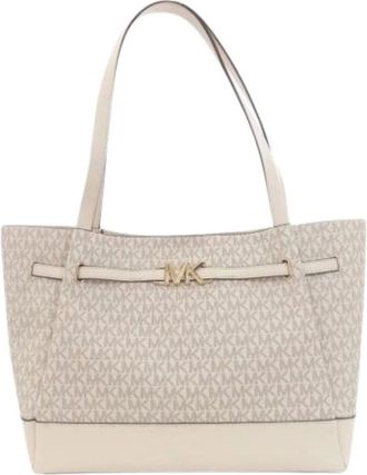 Michael Kors Pre-owned Tote Bags, female, White, Size: ONE SIZE Pre-owned Plastic Tote