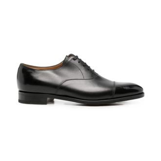 John Lobb Heren, Schoenen, Zwart, Maat: 43 1/2 EU Leer