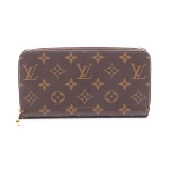 Louis Vuitton Pre-owned Wallets, female, Brown, Size: ONE SIZE Pre-owned Zippy Wallet Monogram Long Wallet