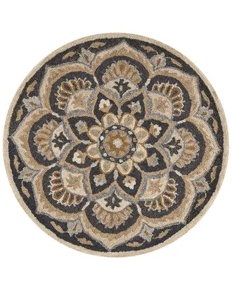 LR Home Lr Home Daleyza Hand-Tufted Floral Area Rug