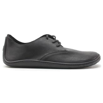 Vivobarefoot Addis Oxford Leather Mens Lace Up Shoes - UK 6 - US 7 Men - EU 40 - Black - Size:UK 6