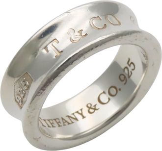 Tiffany & Co. Silver Silver 925 Band Ring (Pre-Owned)