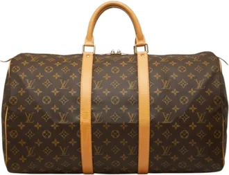 Louis Vuitton Brown Monogram Monogram Boston Bag (Pre-Owned)