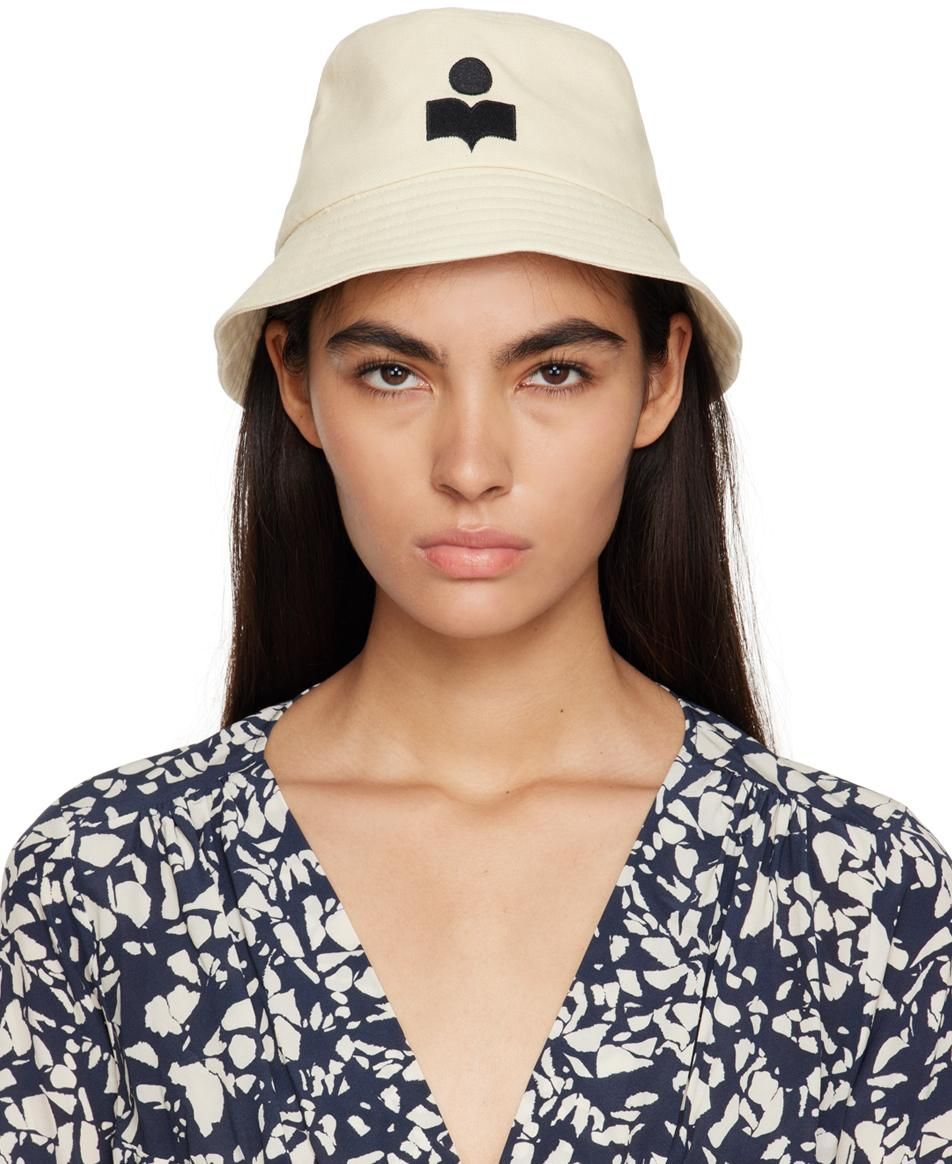 ハット ISABEL MARANT Woman Hat Black CQ001XFBA3C05A BKEC Tyron Cap Woman black and ecru | ISABEL MARANT Official