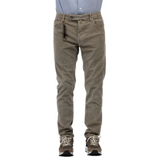 Incotex Heren, Broeken, Grijs, Maat: W33