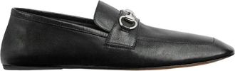 Gucci Ragazzo Loafer In Black Leather, Brand Size 9.5 ( US Size 10 )