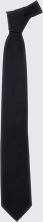 Tom Ford Cravatta in pura seta con motivo geometrico