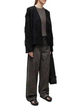 Uma Wang Phyllis Trousers - Grey Brown