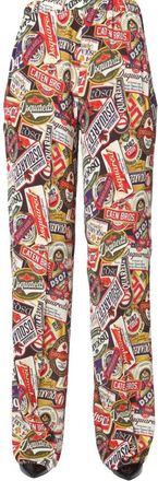 Dsquared2 Multicolor Relaxed Drawstring Pants