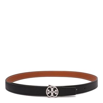 Tory Burch Tory Burch, Belts, female, Black, Size: M Reversible Miller Belt in Black