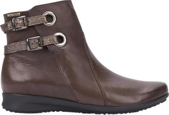 Mephisto Flavie Enkellaarsjes - Dames - Schoenen - Bruin - Maat: 40 EU Leer