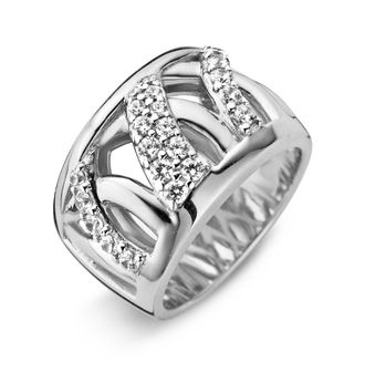 Orphelia Dames 925 Sterling Zilveren Ring - Zilver ZR-3859