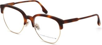 Victoria Beckham Ladies Tortoise Rectangular Eyeglass Frames VB210721554