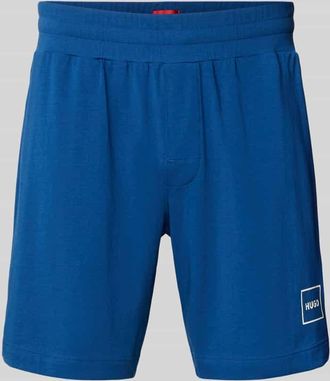 HUGO BOSS Regular Fit Sweatshorts aus Baumwoll-Mix Modell LAZE SHORTS CW in Royal, Gr&ouml;&szlig;e XXL