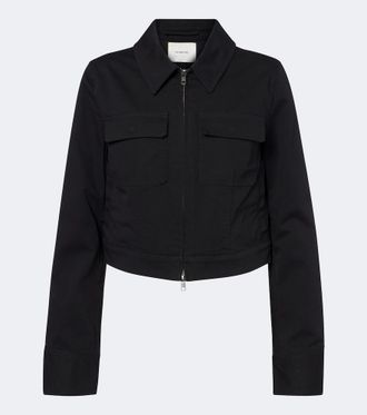 Vince Cropped cotton jacket