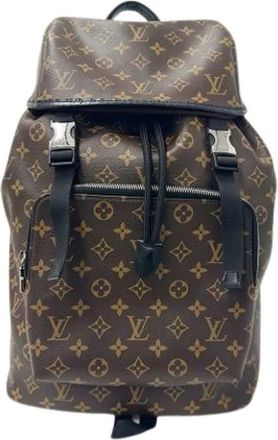 Louis Vuitton Pre-owned Vintage Monogram Rugzak - unisex - Vintage Rugzakken - Bruin - ONE Size - Leer - Vintage