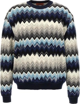 Missoni Heren, Truien, Veelkleurig, Maat: 2XL Wol