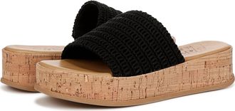 Blowfish Womens Maracelia Wedge Sandal In Black